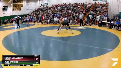 152 lbs Cons. Round 1 - Miguel Velasquez, Aquinas vs Alec Sanchez, La Habra