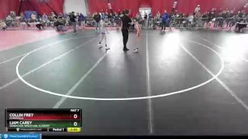 83 lbs Champ. Round 1 - Collin Frey, Evansville vs Liam Carey, Sarbacker Wrestling Academy