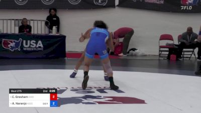 105 lbs Quarters - Camryn Gresham, Ohio vs Ashley Naranjo, Ascend Wrestling Academy