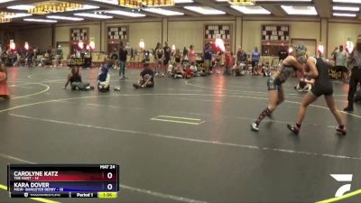 108 lbs Finals (2 Team) - Carolyne Katz, The Hunt vs Kara Dover, MGW- Bangster Berry