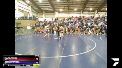 152 lbs Champ. Round 2 - Isac Deonigi, WA vs Coen Maxwell, UT