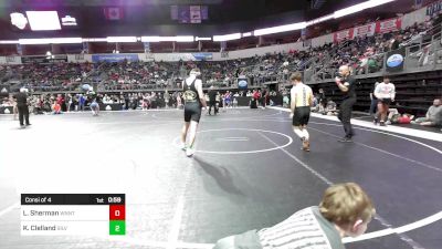 150 lbs Consi Of 4 - Landon Sherman, Winnetonka vs Kayden Clelland, Silver Lake Wrestling Club