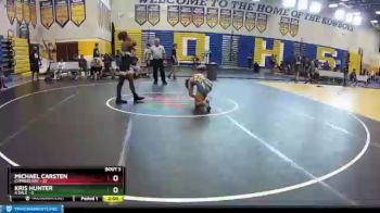 132 lbs Round 1 (8 Team) - Michael Carsten, Cypress Bay vs Kris Hunter, A`Dale