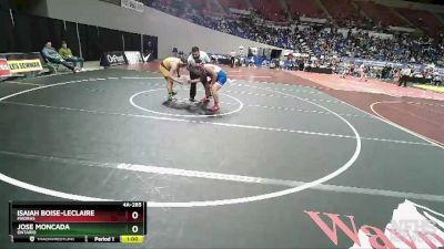 4A-285 lbs Cons. Round 1 - Jose Moncada, Ontario vs Isaiah Boise-LeClaire, Madras