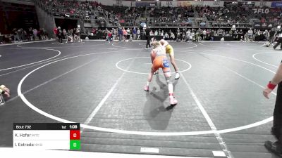 115 lbs Consi Of 8 #2 - Kale Hofer, Mitchell Kernels vs Isiah Estrada, NM Bad Boyz