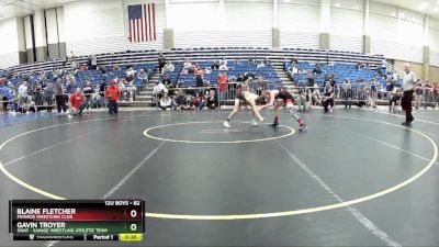 82 lbs Cons. Round 2 - Gavin Troyer, SWAT - Savage Wrestling Athletic Team vs Blaine Fletcher, Monroe Wrestling Club