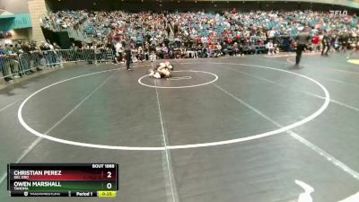 120 lbs Cons. Round 7 - Christian Perez, Del Oro vs Owen Marshall, Tahoma