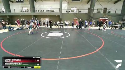 132 lbs Cons. Round 4 - Wyatt Trogden, Washington vs William Gilmore, Community Youth Center - Concord Campus Wrestling