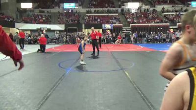 76 lbs Round 3 - Rafe Bettenhausen, Baker Wrestling Club vs Gunner Sutton, Rocky Mountain Wrestling Acade