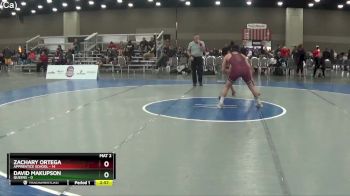 149 lbs Round 2 (4 Team) - Zachary Ortega, Apprentice School vs David Makupson, Queens