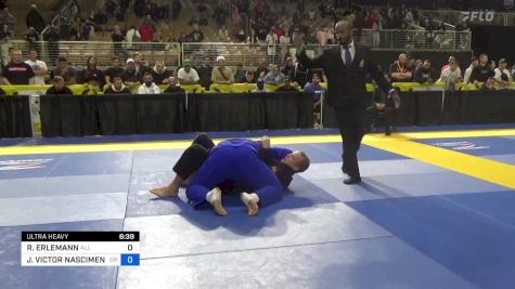 RASMUS ERLEMANN vs JOÃO VICTOR NASCIMENTO S. SOUZA 2024 Pan Jiu Jitsu IBJJF Championship