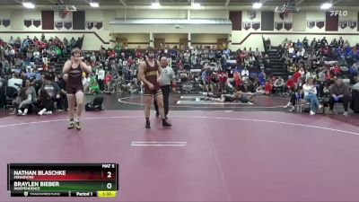 175 lbs Round 2 - Nathan Blaschke, Fennimore vs Braylen Bieber, Independence