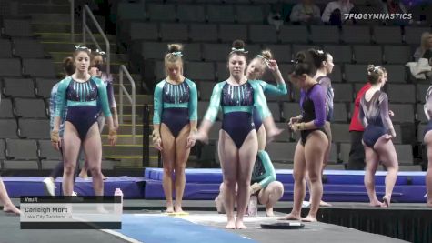 Carleigh More - Vault, Lake City Twisters - 2022 Elevate the Stage Toledo presented by Promedica