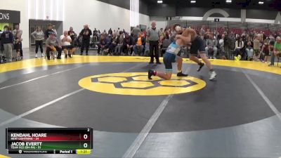 209 lbs Quarterfinals (8 Team) - Kendahl Hoare, Heat Lightning vs Jacob Evertt, Team 922 (OH-PA)