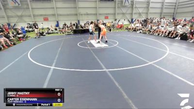 152 lbs Semis & 3rd Wb (16 Team) - Jimmy Mastny, Illinois vs Carter Eisenmann, Team Nebraska