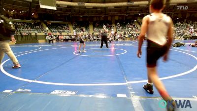 76 lbs Round Of 16 - Sean Barton, Warrior Wrestling Club vs Blaze Harbaugh, Black Fox Wrestling Club