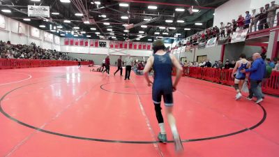 126 lbs Round Of 16 - Michaell Harris, Hampden Charter East vs Matthew Keefe, Bristol-Plymouth