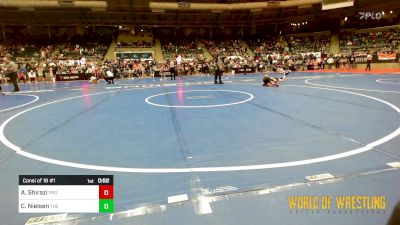 61 lbs Consi Of 16 #1 - Aidan Shirazi, Prophecy vs Coy Nielsen, The Best Wrestler