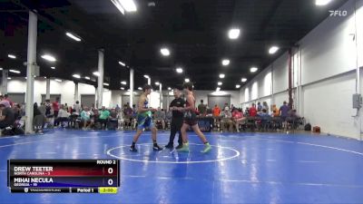 149 lbs Round 2 (4 Team) - Drew Teeter, North Carolina vs Mihai Necula, Georgia