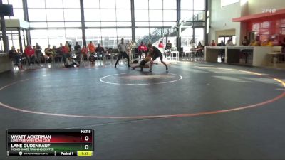 140 lbs Round 3 - Wyatt Ackerman, Lone Tree Wrestling Club vs Lane Gudenkauf, McDominate Training Center