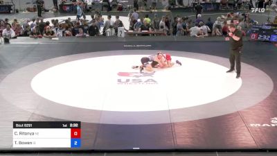 120 lbs Cons 32 #2 - Connor Ritonya, Nebraska vs Tucker Bowen, Idaho