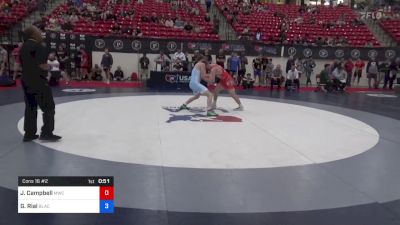 55 kg Cons 16 #2 - Jacob Campbell, MWC Wrestling Academy vs Griffin Rial, Black Fox Wrestling Academy