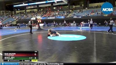 174 lbs Cons. Round 2 - Gus Dalton, Colorado Mesa vs Scott Joll, UNC Pembroke