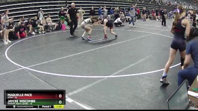 107 lbs Quarterfinals (8 Team) - Jaycee Wiscombe, Kansas Aqua Lizard vs Maquelle Pace, Utah