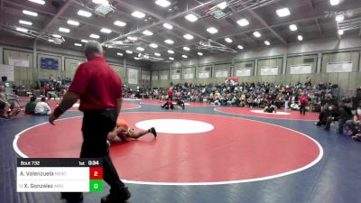 175 lbs Consi Of 16 #1 - Angel Valenzuela, Merced vs Xavier Gonzalez, Arvin