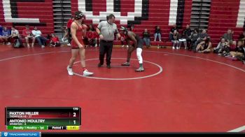 170 lbs Round 4 (12 Team) - Antonio Moultry, Sparkman vs Paxton Miller, Thompson HS