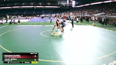 D1-150 lbs 5th Place Match - Colin Jewell, Hartland HS vs Dayveon Rupert, Lakeview HS (Battle Creek)