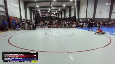 63 lbs Semifinal - Kneeland Senescall, Big Cat Wrestling Club vs Mikaih Lee Mensah, Washington