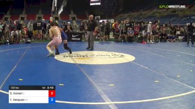 132 lbs Round Of 16 - Delon Kanari, Illinois vs Trae Vasquez, Montana