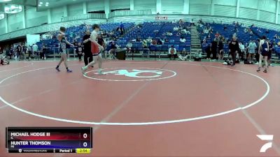 145 lbs Cons. Round 4 - Michael Hodge Iii, IL vs Hunter Thomson, MI