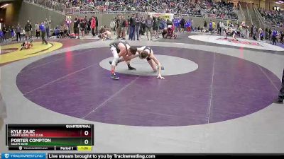 138 lbs Quarterfinal - Porter Compton, Salem Elite vs Kyle Zajic, Sweet Home Mat Club