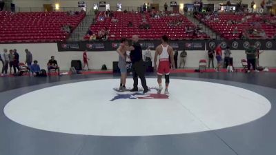 67 kg Cons 16 #2 - Leo Rodriguez, Colorado vs Justin Benjamin, Izzy Style Wrestling