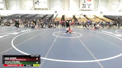 108 lbs Semifinal - Jake Knorr, Hilton Jr Cadets Wrestling Club vs Ethan Steuber, Empire Wrestling Academy