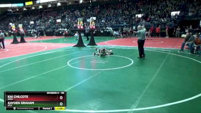 58 lbs Quarterfinal - Kai Chilcote, EAG2 vs Kayden Graham, ATJ1