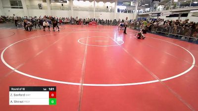 69 lbs Round Of 16 - Zevin Sanford, Smitty's Wrestling Barn vs Aidan Shirazi, Prophecy RTC