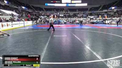 6A 170 lbs Quarterfinal - Aiden Knight, McAdory High School vs George Mullins, Mae Jemison