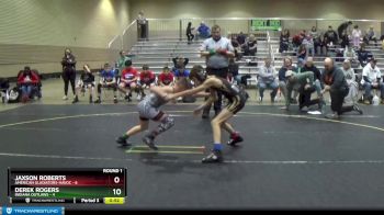 85 lbs Round 1 (6 Team) - Noah Goelz, Indiana Outlaws vs Adonis Washington, American Gladiators-Havoc