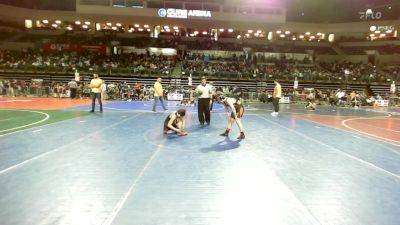 110 lbs Quarterfinal - Logan Kaye, Somerville vs Lucas Paula, Olympic