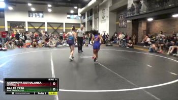 106 lbs Round 4 (6 Team) - Aishwarya Kothalanka, SOTM Pink vs Bailee Cash, Missouri Black