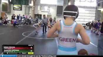 64 lbs Round 2 (8 Team) - Shaefer Hoffman, PA Alliance Blue vs Noah Molina, Terps Xtreme