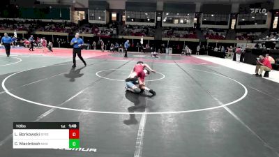 113 lbs Round Of 32 - Luke Borkowski, Sidwell Friends vs Colby MacIntosh, Northfield Mt. Hermon