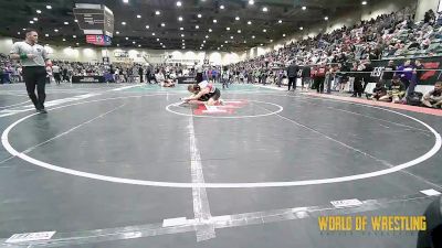 125 lbs Round Of 128 - Bryce Pasvogel, Unattached vs Gavin Rangel, War Hammer