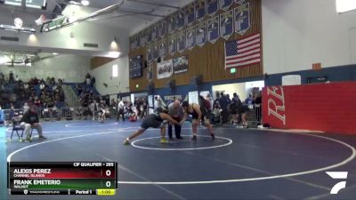 285 lbs Cons. Round 4 - Frank Emeterio, Walnut vs Alexis Perez, Channel Islands