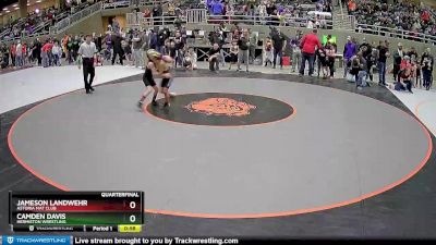 70 lbs Quarterfinal - Camden Davis, Hermiston Wrestling vs Jameson Landwehr, Astoria Mat Club