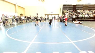 154-H lbs Round Of 64 - Dylan Warner, Fisheye vs Max Pollara, Hopewell Valley