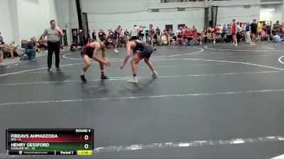 120 lbs Round 4 (8 Team) - Henry Gessford, Cavalier WC vs Firdavs Ahmadzoda, BTS